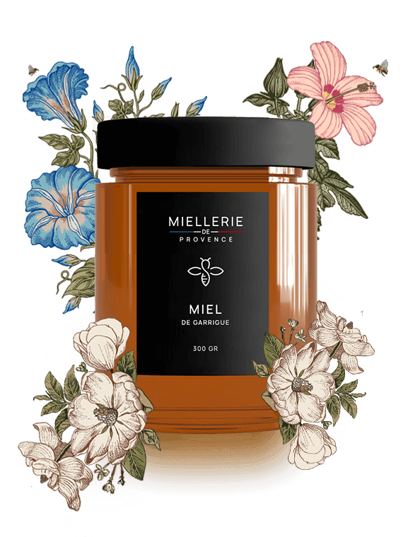 Miellerie de Provence - 300gr - Miel de Lavande + Fleurs