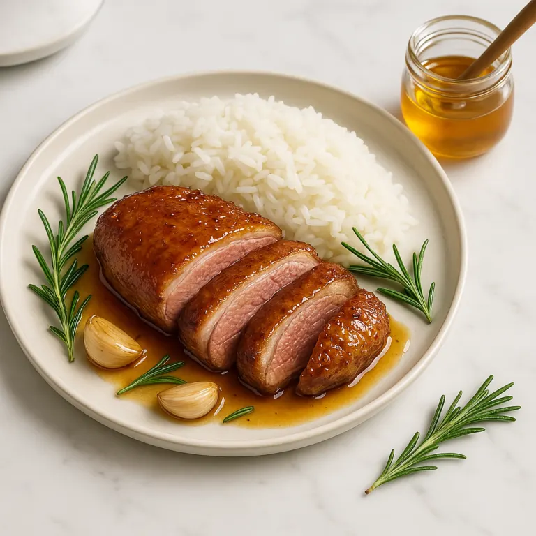 Recette de canard au miel 1:1 - Miellerie de Provence